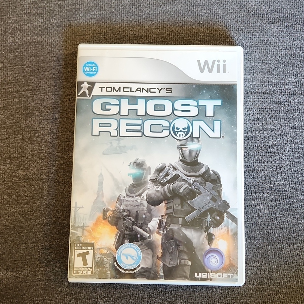 Tom Clancy's Ghost Recon (Nintendo Wii, 2010) Manual tested preowned
